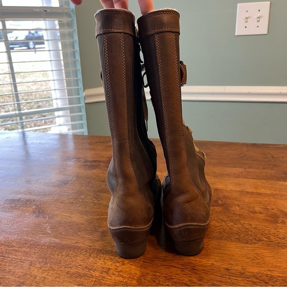 Sorel Women's Sorelia Earhart Leather Boot size 7 - Picture 4 of 8